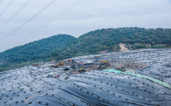 生活垃圾填埋场调节池防渗土工膜
